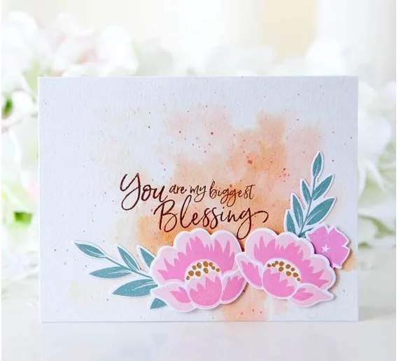 Flower Transparent Clear Stamp / Silicone Seals for DIY scrapbooking photo album/Card Making | Канцтовары для офиса и дома