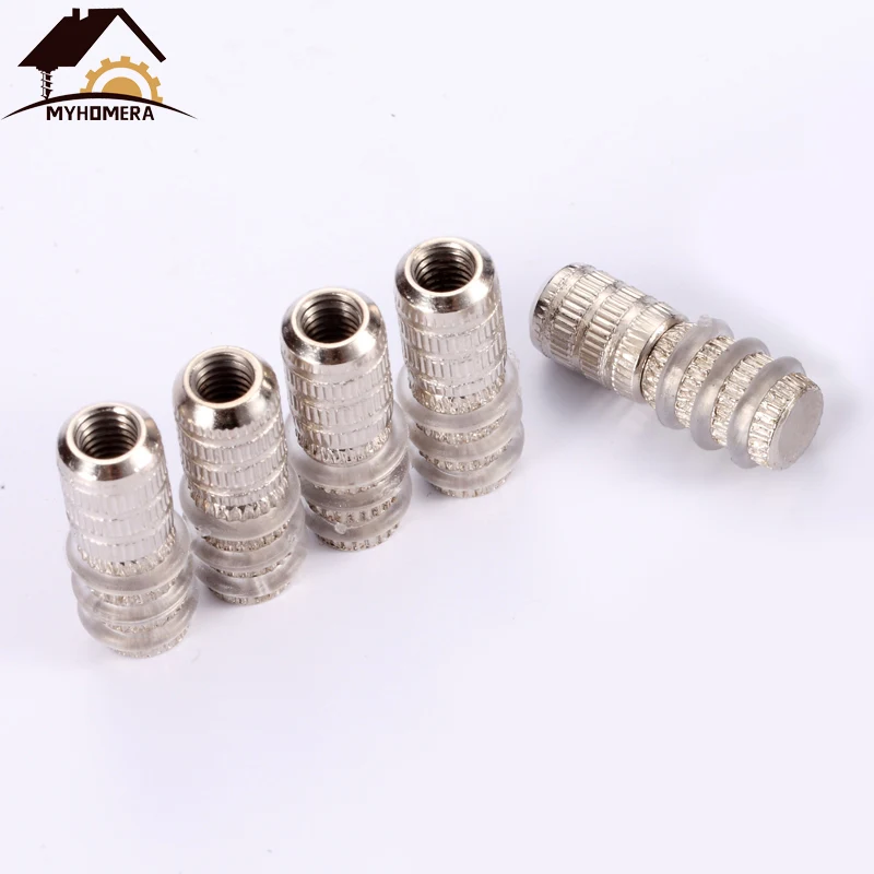 Myhomera 6 шт. M8 полка Поддержка Pin серьги гвоздики колышки для болтов и гаек комплекты