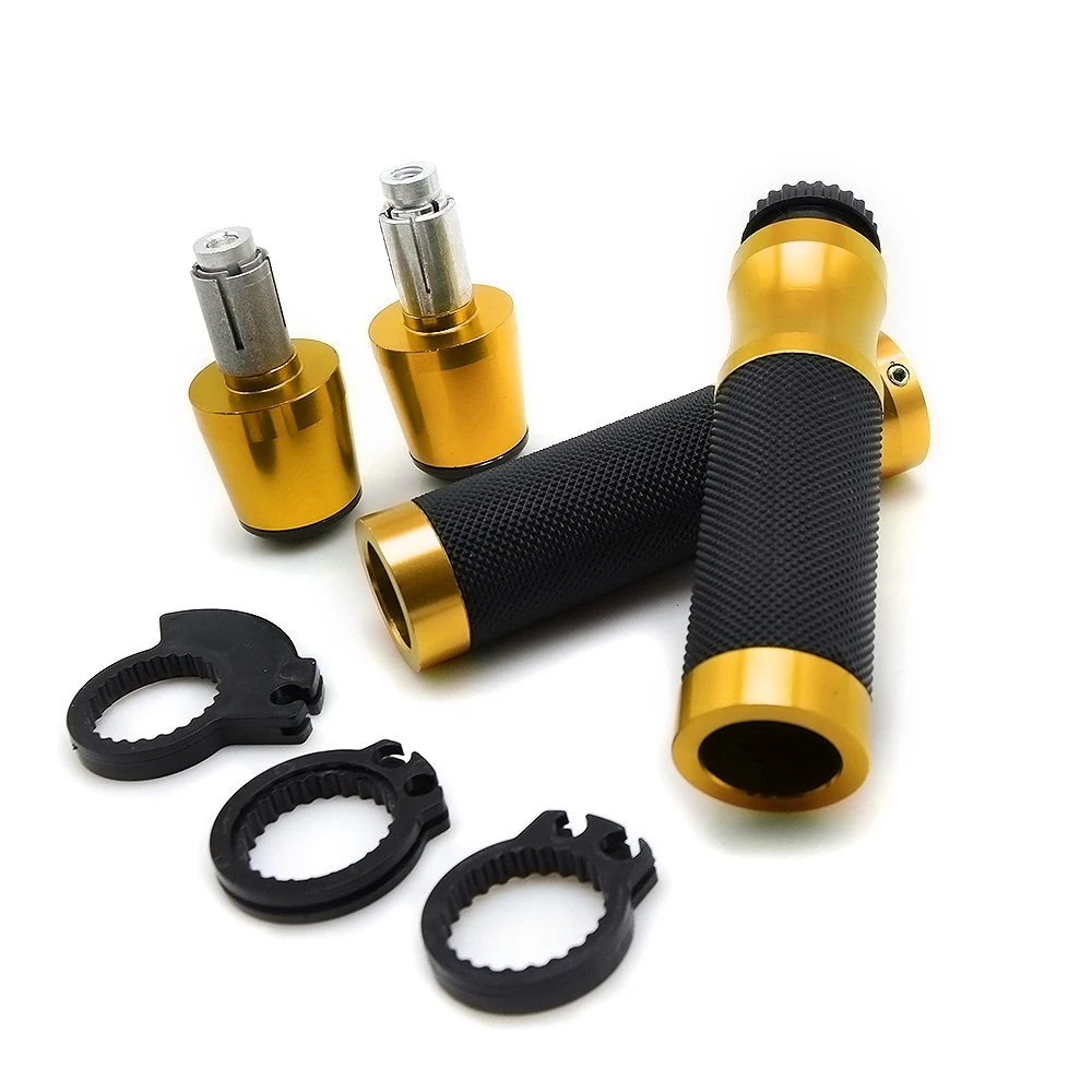 Ручки для мотоцикла 7/8 дюйма 22 мм YAMAHA YZF R25 R15 R6 R125 kawasaki z750 Z800 FZ8 FZ1 FZ6R|Ручки