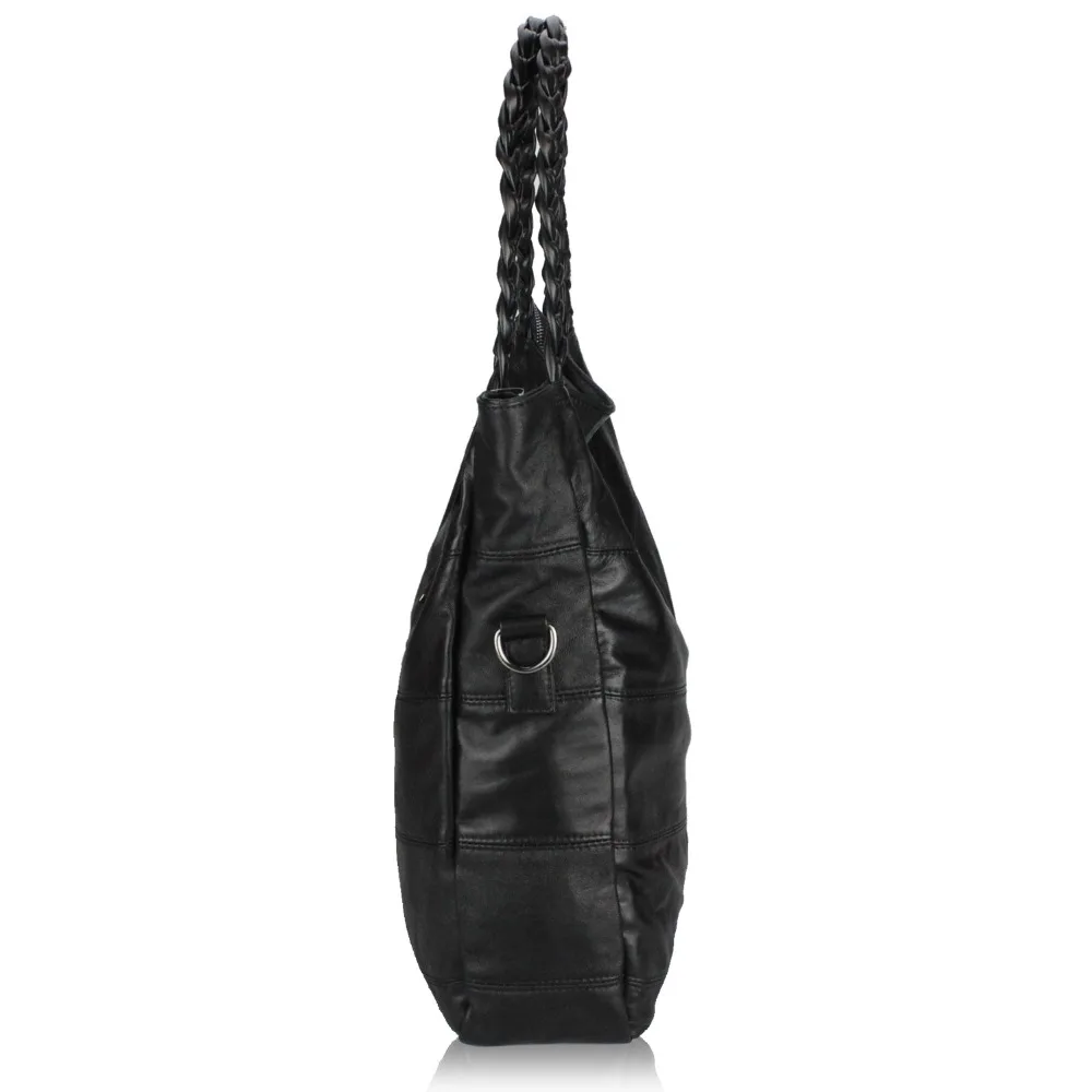 Модная женская сумка из натуральной кожи Лоскутная через плечо овчины