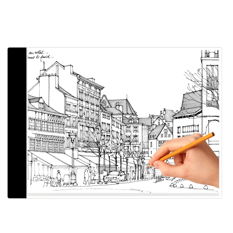 1 уровень света акриловый светодиодный Трафарет для художника доска тату