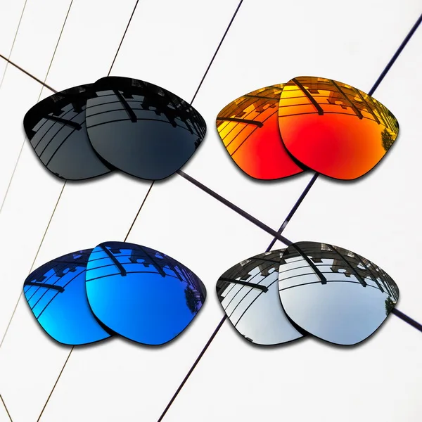 All-Polarized 4 Pair E.O.S поляризованные Сменные линзы для солнцезащитных очков Оукли Frogskins-разнообразие цветов - Цвет линз: All-Polarized 4 Pair