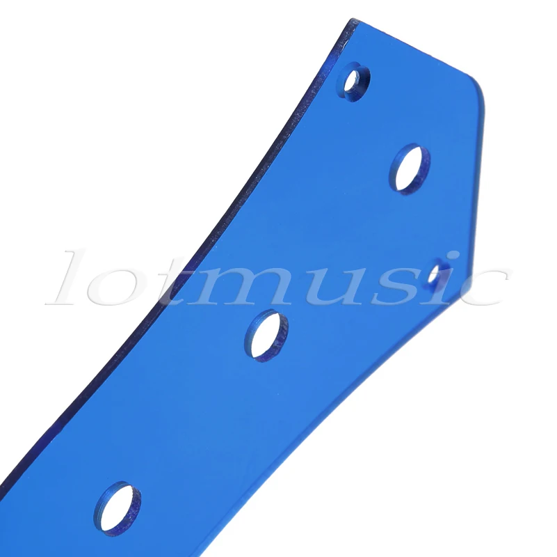 2 шт. синяя зеркальная поверхность управления Пластина для джазовых басов
