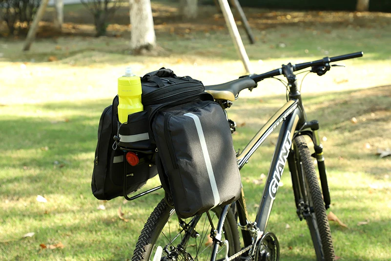 WEST BIKING велосипедные сумки большой емкости Велоспорт Паньер MTB велосипедное седло сумка для хранения багажа сумка для переноски задняя стойка сумки для багажника