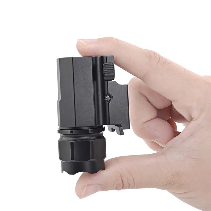 P05 Waterproof Compact Tactical Glock Flashlight CREE XP-G R5 LED 210 Lumen Handheld Torch Quick Attach Mount For Pistol Light | Спорт и
