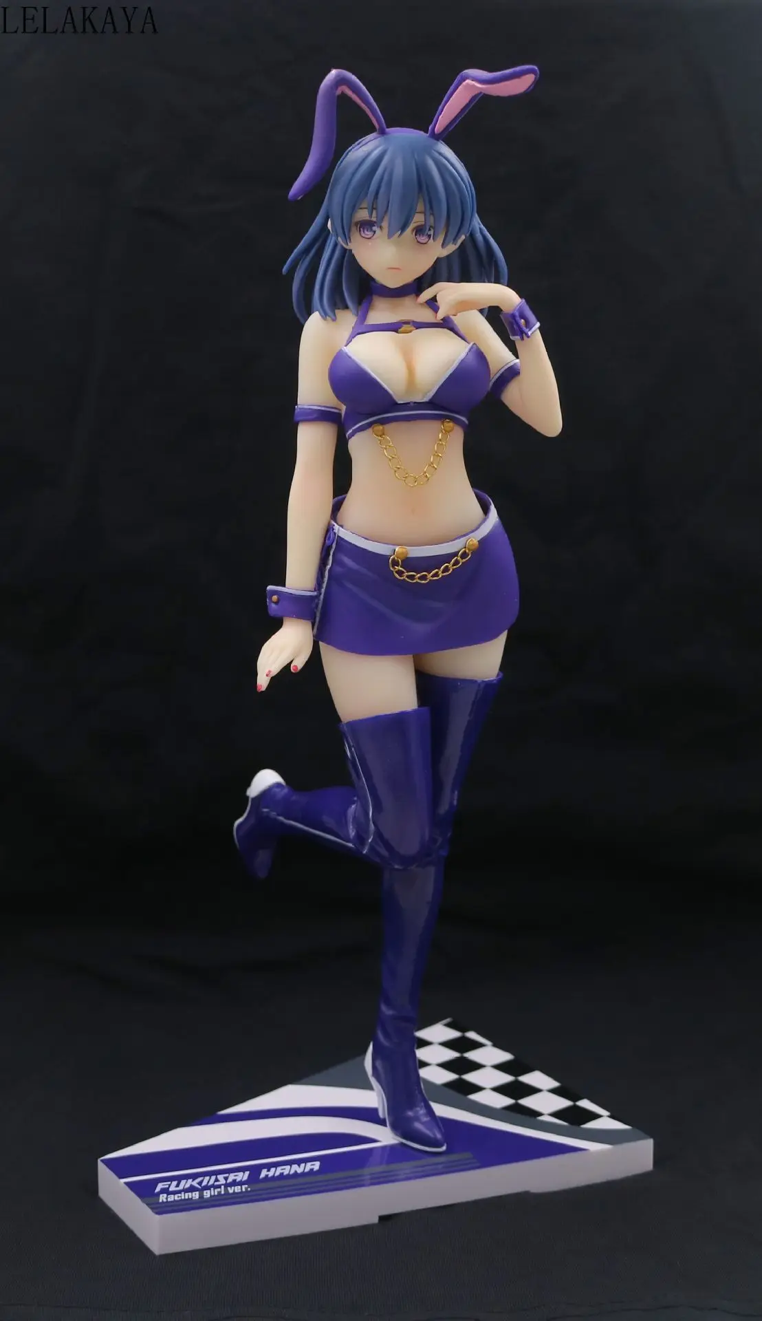 Экшн фигурка аниме 29 см Skytube Bunny Hana Fukiishi Blue Racing Girl модель Ver Misaki Kurehito мягкая