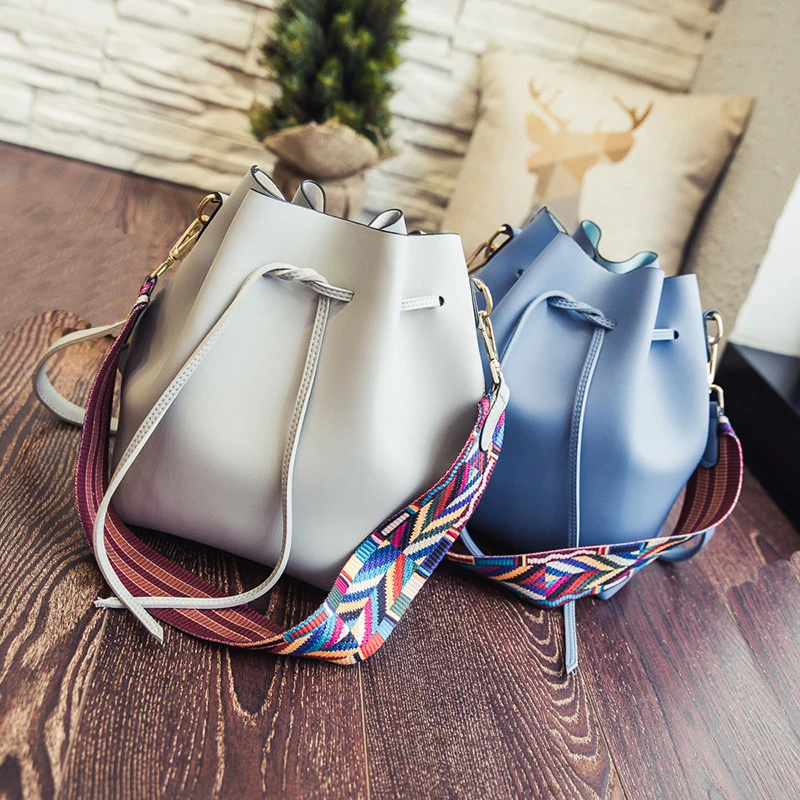 Женская дизайнерская сумка мессенджер через плечо с ярким ремешком 2019|fashion shoulder