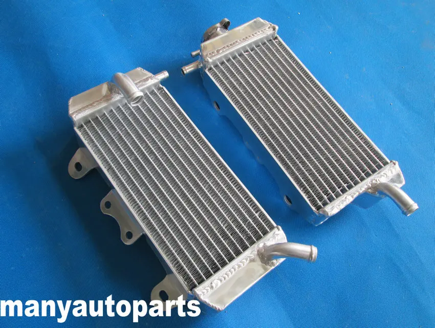L &amp R радиатор из алюминиевого сплава для YAMAHA YZ450F YZF450 2007 2008 2009 07 08 09 | Автомобили и