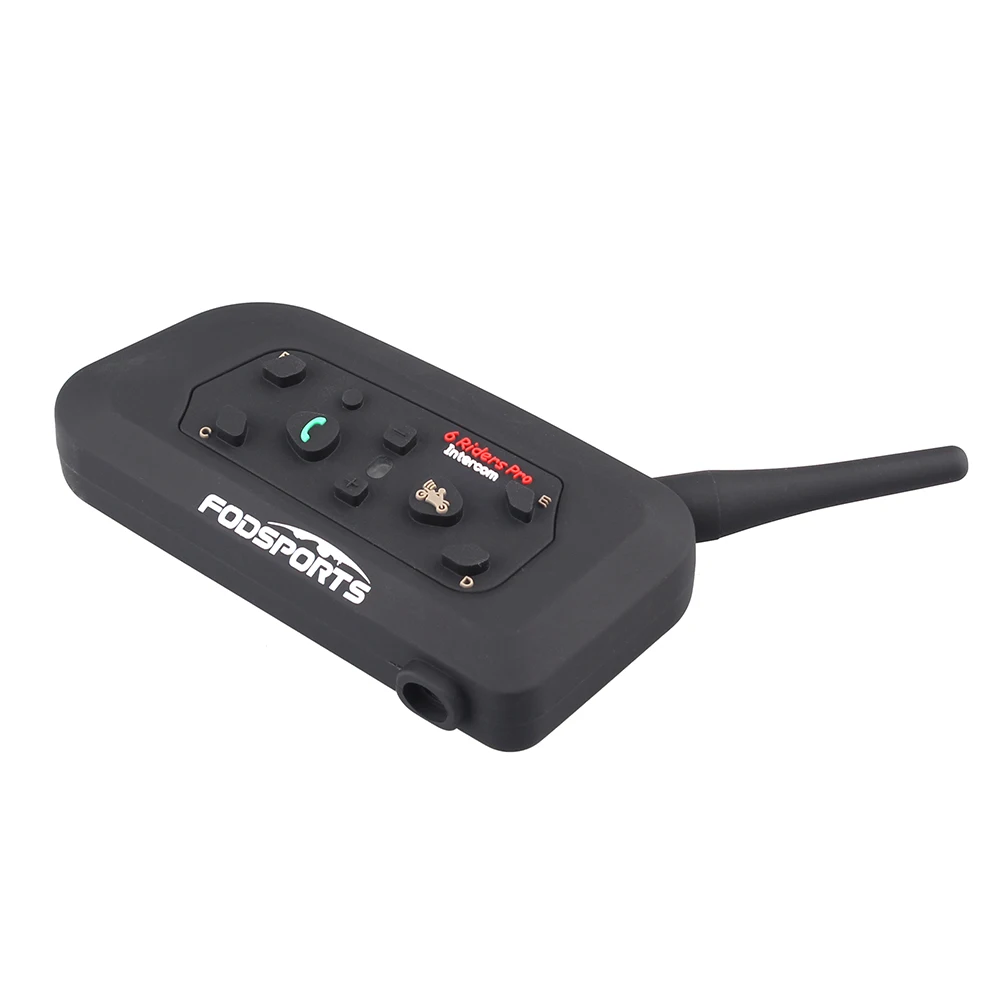 Новые мягкие наушники! 2 шт V6-1200 Pro мотоциклетный шлем bluetooth гарнитура домофон для 6 всадников BT переговорные стерео музыка