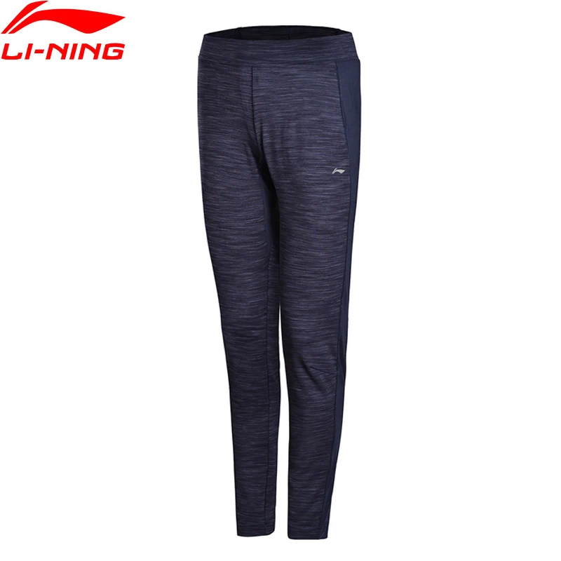Женские трикотажные штаны для бега Li Ning удобные дышащие спортивные брюки с