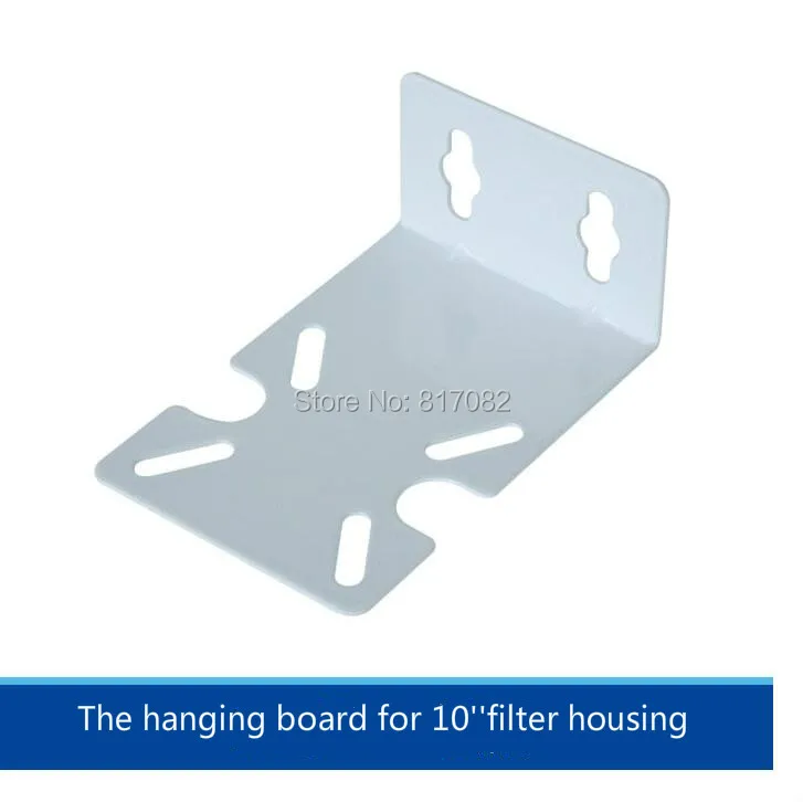 Подвесная плата для очистки воды 10 ''/зажим фильтра корпус одноступенчатый