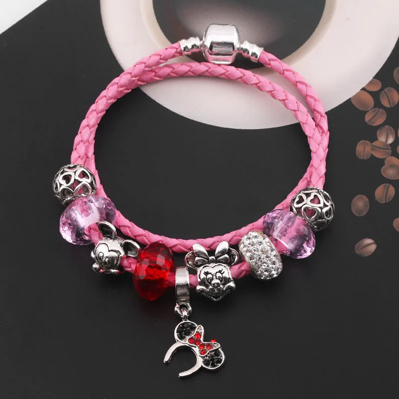 JUNESNOW 4 вида цветов хит продаж очаровательные браслеты и браслет ветряная