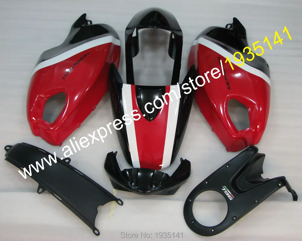 

Moto Aftermarket Kit For Ducati 696 796 795 2009 2010 2011 2012 2013 M1000 M1100 Sport Fairing (Injection molding)