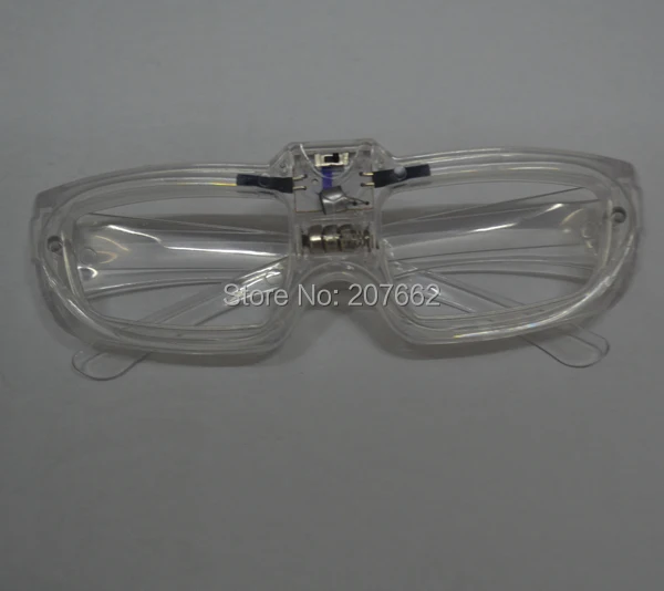 480 шт./лот прозрачный звук музыка Голосовая активация светодиодная подсветка