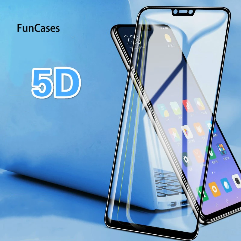 5D полное покрытие закаленное Стекло для Xiaomi A2 Lite Redmi 4X Note5 Pro 6 6A S2 Экран протектор