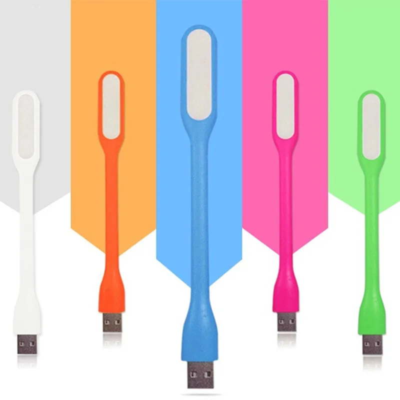 Гибкий светодиодный ночник USB лампа для ноутбука мобильного телефона зарядного
