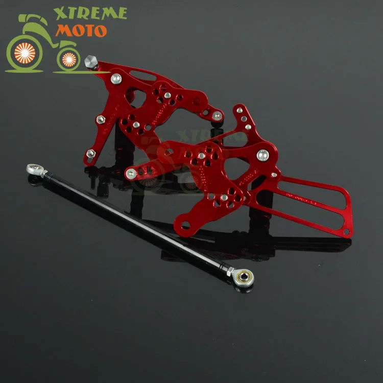 

Motorcycle CNC Adjustable Motorcycle Billet Foot Pegs Pedals Rest For HONDA CBR400RR 1993-1999 93 94 95 96 97 98 99