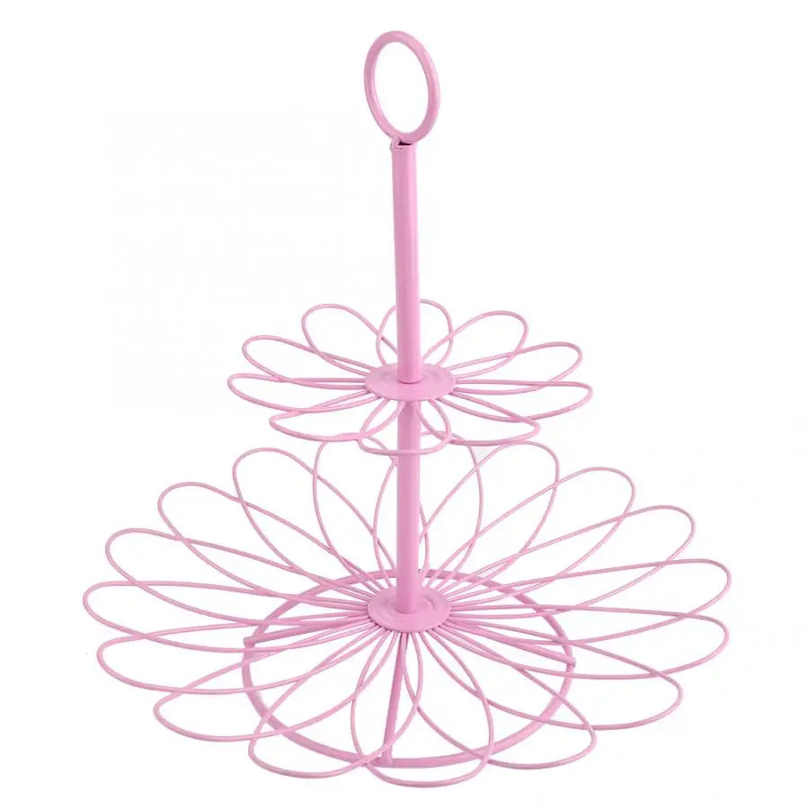 Форма для кондитерских изделий 2 яруса железная круглая подставка торта