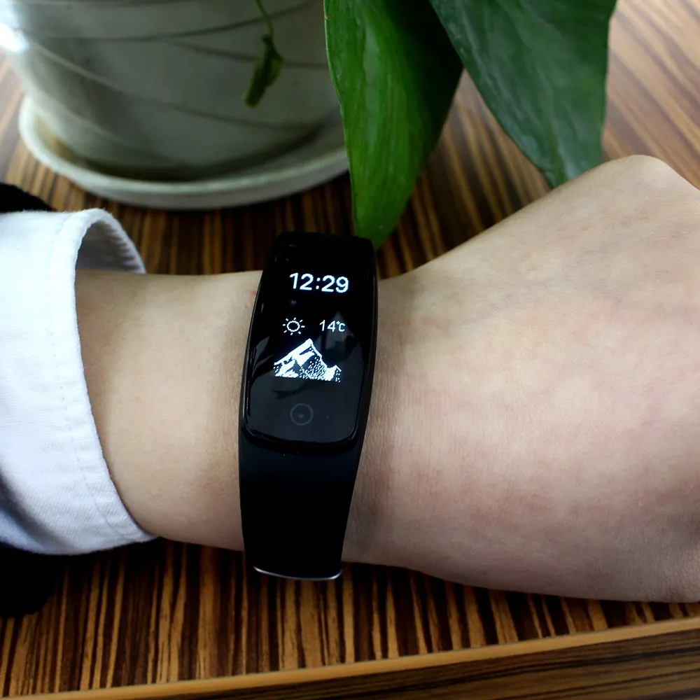 Makibes ID107 плюс HR Смарт Bluetooth 4.0 ответ на вызов смарт-браслет сердечного ритма сна Мониторы Мульти Спорт 5 отображает