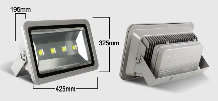 4 шт./лот 200 Вт СВЕТОДИОДНЫЙ Прожектор Водонепроницаемый IP65 Теплый/Холодный Белый