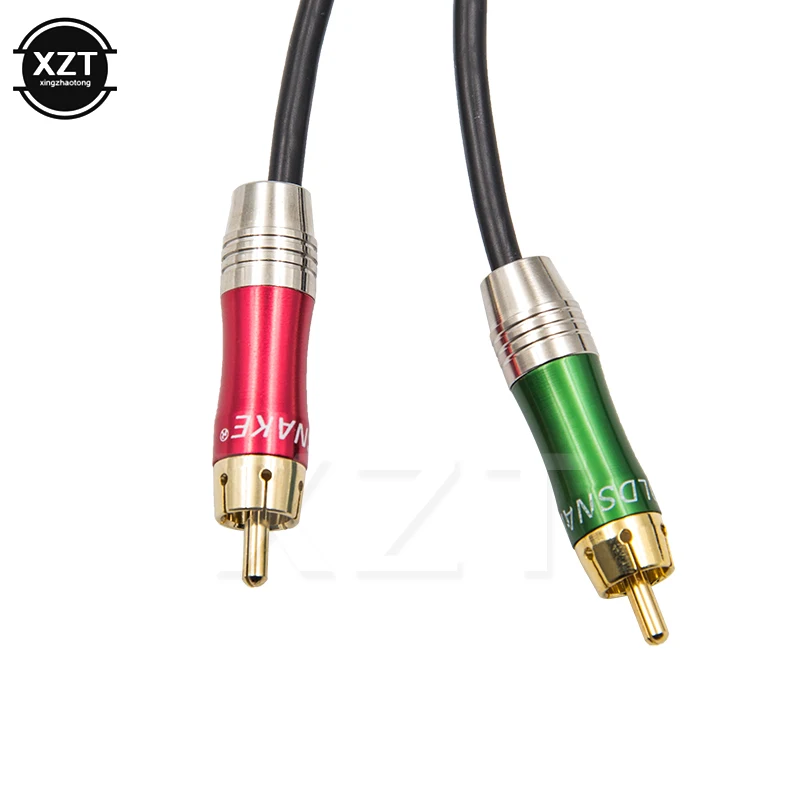 3pin XLR мама к 2 RCA папа аудио кабель адаптер соединительные кабели шнур провод Ada для