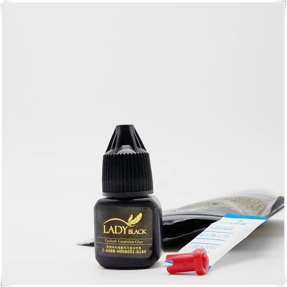 Бесплатная доставка черный женский клей для наращивания ресниц быстросохнущий с
