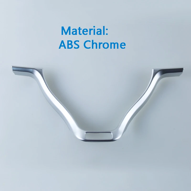 ABS Автомобильная накладка на рулевое колесо с круговой отделкой наклейки для