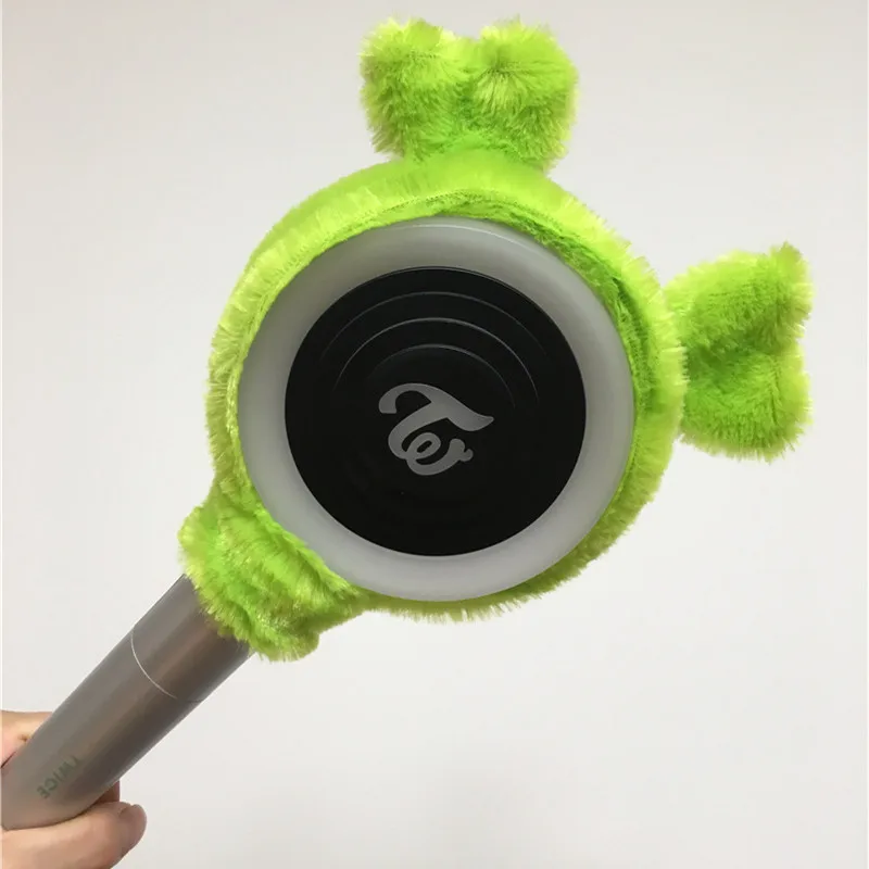 Apple green Cover YOUPOP KPOP дважды альбом CANDYBONG светильник палка плюшевый чехол головная повязка карамельный BONG Z светильник палочка пальто LU6745 - Цвет: Apple green Cover