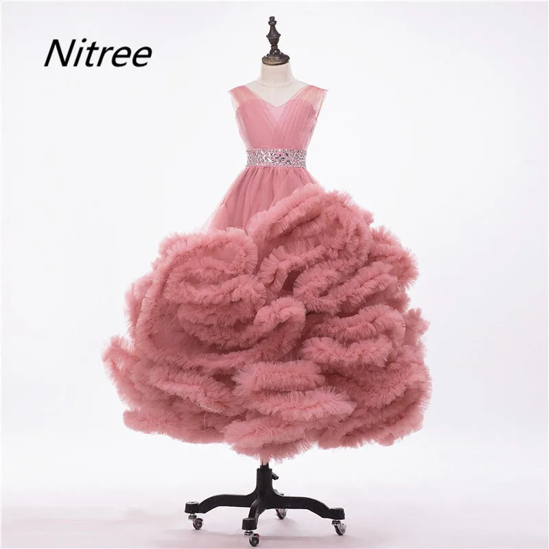 Бальное платье белого королевского синего розового бордового цветов на заказ