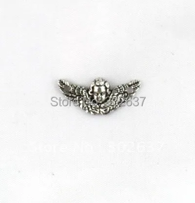 Бесплатная доставка 300 шт. тибетский серебряный соединитель ангела A13528|connector
