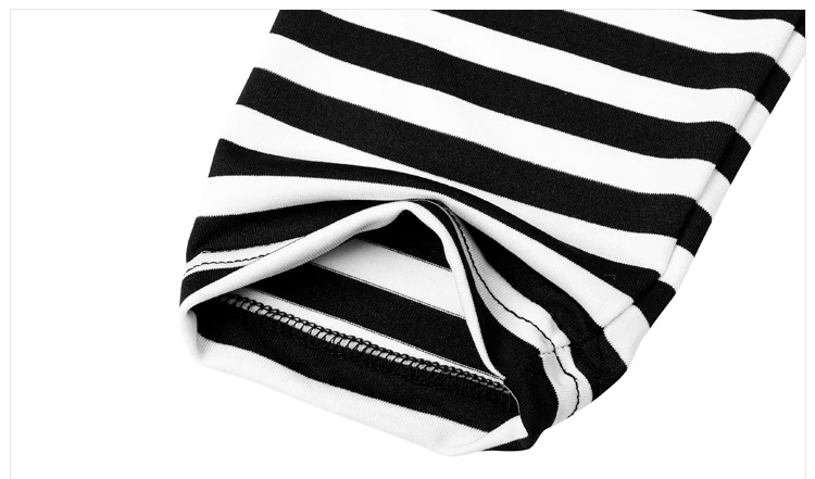 Мужская футболка в полоску хлопковая тянущаяся с короткими рукавами удлиненным