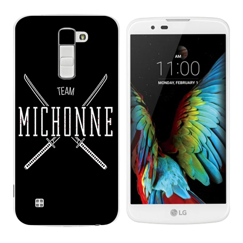 Мягкий ТПУ чехол для телефона LG K10 K 10 LTE K420N K430 K430DS 5 3 задняя крышка с черными