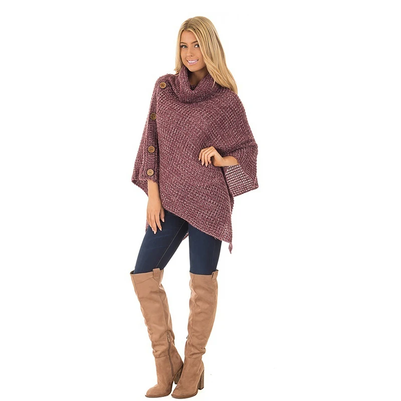 Женские свитера пуловеры 2018 новый модный пуловер Свободный плащ вязаные топы