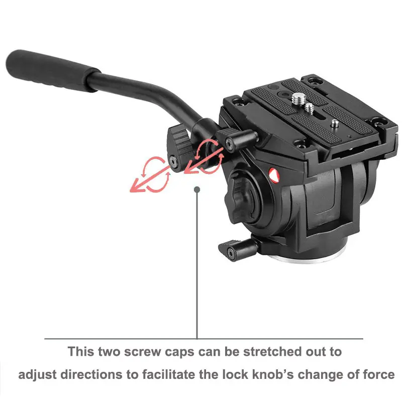 KINGJOY официальный Штатив для видео штатив камеры из алюминиевого сплава с