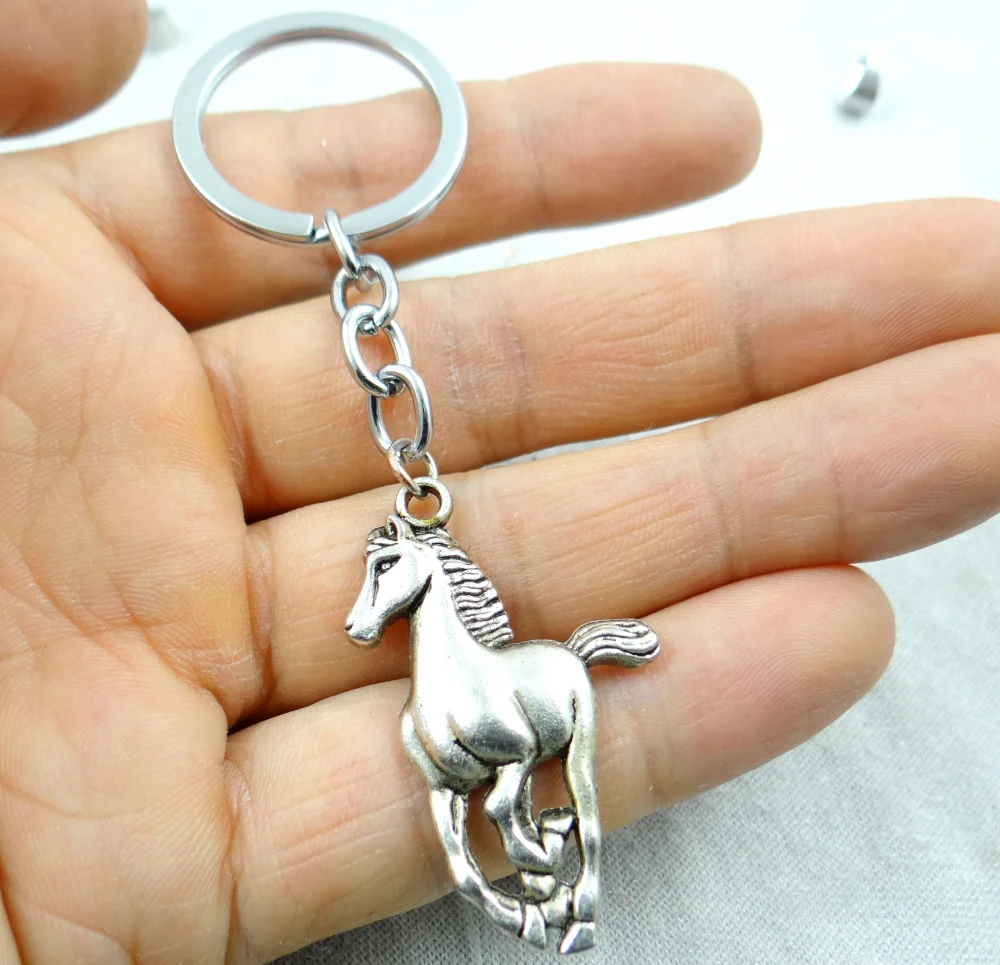 5 шт. модные креативные брелки для ключей кольцо лошадь брелок кулон Подарочный