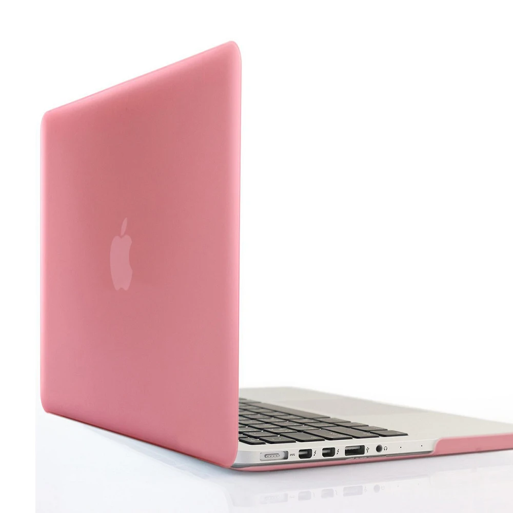 Матовый прорезиненный Прозрачный жесткий чехол для Macbook Pro 13 3 15 4 retina 12 дюймов Air 11