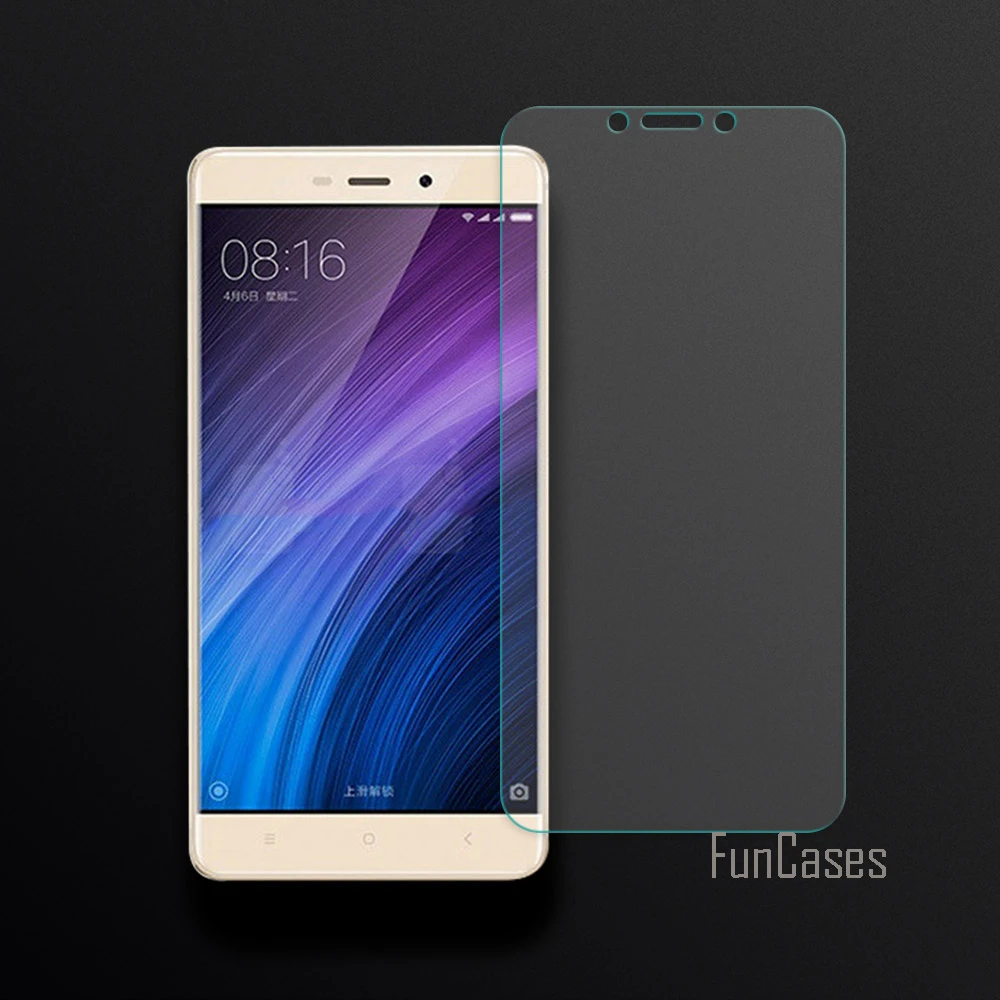 Защитная пленка из закаленного стекла для Xiaomi Redmi 4 Prime creen 2.5D с закругленными