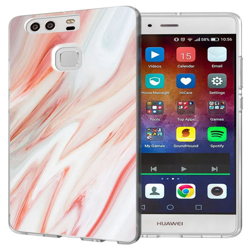 Чехол для Huawei P9 Lite/P8 Lite/P10Lite Y5 II 2 Y5ii Y6 компактный мягкий чехол из ТПУ с узором