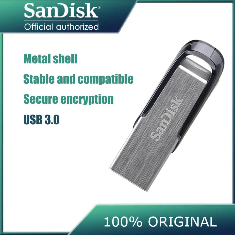 Двойной Флеш-накопитель SanDisk USB флеш-накопитель 32 гигабайт 150 МБ/с. ручка