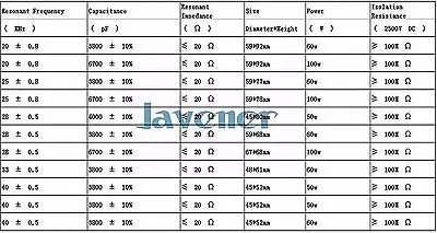 50 Вт 40 кГц ультразвуковой преобразователь для чистки пьезоэлектрический