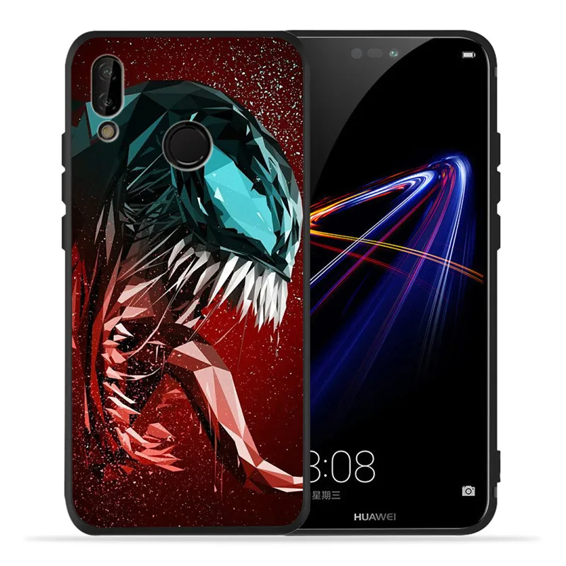 Роскошный чехол Marvel joker venom для huawei P8 P10 P20 P30 mate 10 20 Honor 8 8X 8C 9 10 Lite Plus Pro Чехол Coque Etui Funda cat