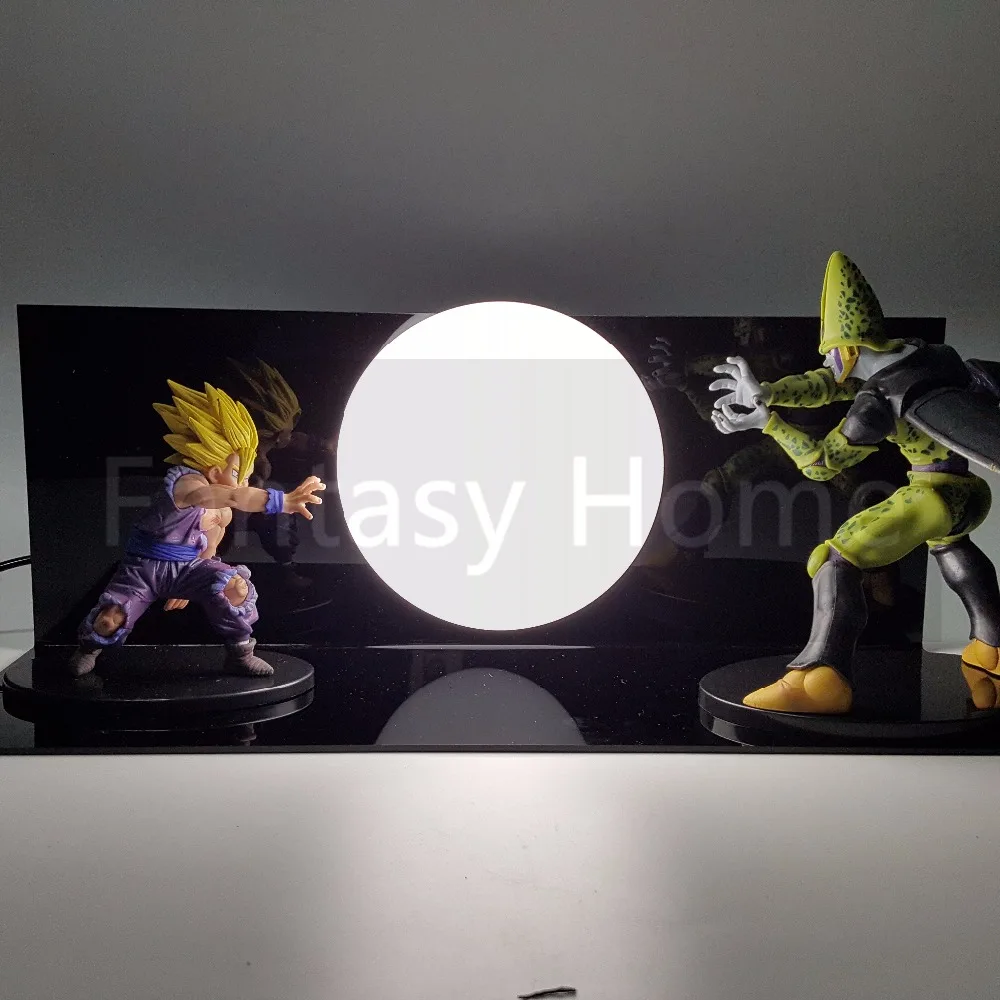 Dragon Ball Z фигурка Сын Гохан vs ячейки DIY Дисплей игрушка с рисунками из комикса