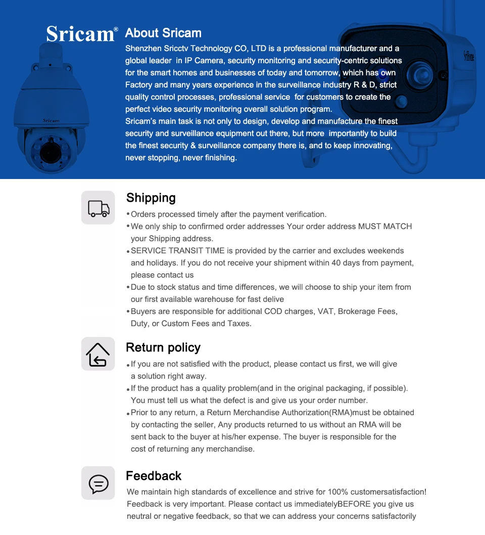 Sricam SP007 HD 1080P IP камера wifi 2,4 P2P Onvif Водонепроницаемая уличная Беспроводная IP камера для смартфонов ПК IR Cut ночная версия