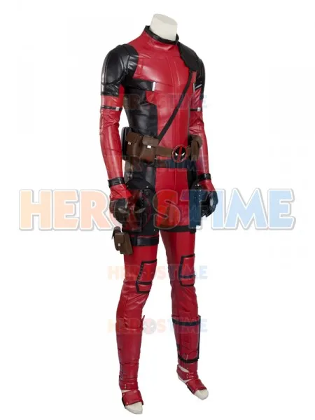 Роскошный костюм Дэдпула, костюм супергероя для костюмированной вечеринки на Хэллоуин, полный комплект, включает аксессуары