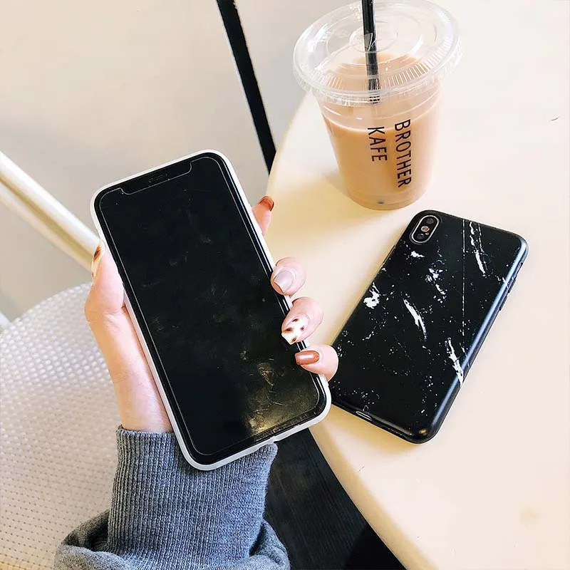 Для iPhone 7 Deluxe Мрамор чехол для телефона 6 6S 8 плюс мягкий силиконовый X XS Max XR |