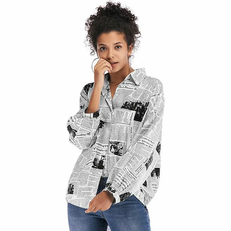 Повседневные блузы с отложным воротником большие размеры уличная летняя блузка