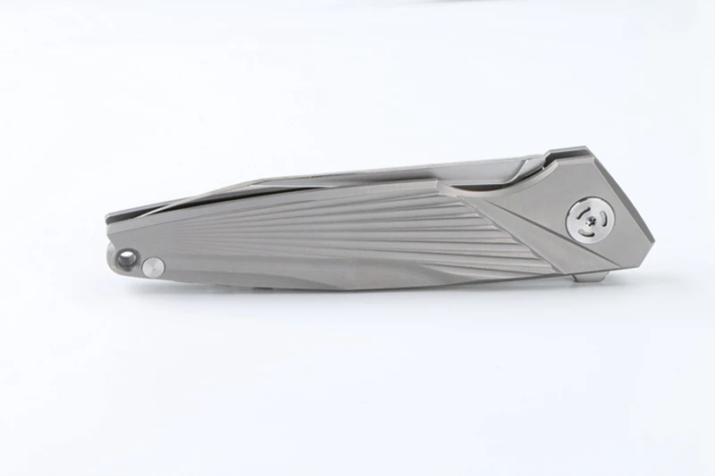 LOVOCOO BM76 Flipper folding knife M390 blade titanium handle Outdoor hunting knife Camping EDC tools Kitchenware fruit knife