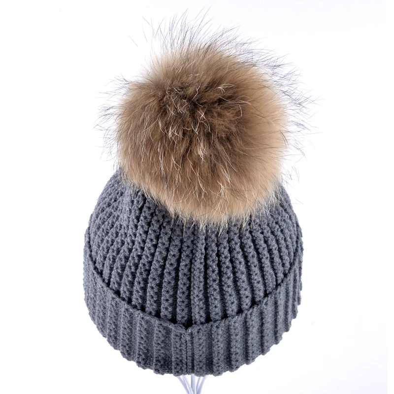 2016 Новый шапка женская теплые шерстяные зимние шапки для женщин трикотажные