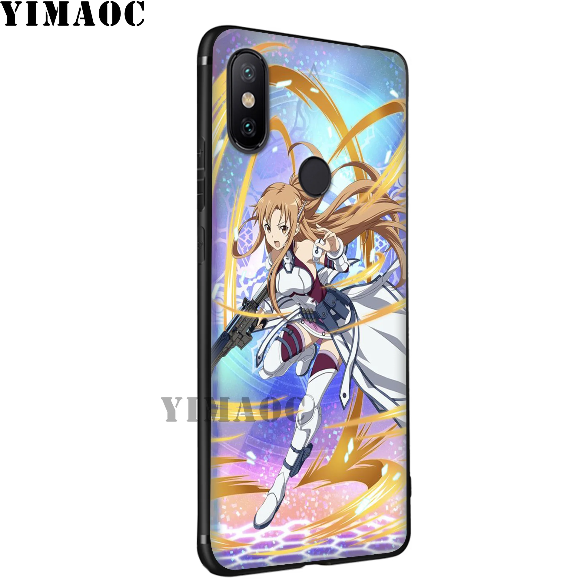 YIMAOC Sword Art онлайн Алисия Мягкий силиконовый чехол для Xiaomi Redmi 7A Note 7 6 6A 5 4 4X 4A 5A S2 Plus K20