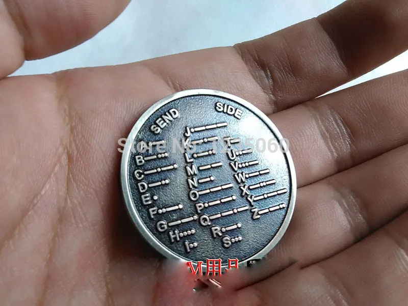 Карточки для обучения по коду CW Morse памятные монеты телескопический кодовый